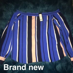 Off the shoulder blouse